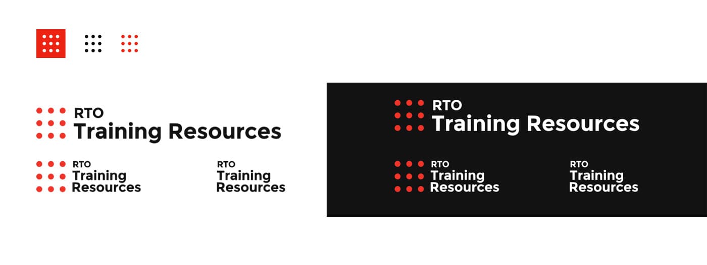 RTO Training Resources - Logo design